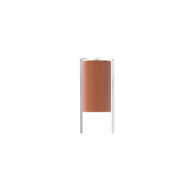 Плафон Nowodvorski Система Cameleon (Камелеон) Серия Cylinder S (Цилиндр S), Цвет Transparent/Terracotta (Прозрачный/Терракот) арт. 12056
