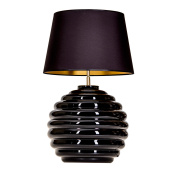 Настольная лампа 4 Concepts Saint Tropez Black L215222240