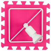 Спот Nowodvorski Серия Blocks (Блокс) Цвет Pink (Розовый) арт. 9727
