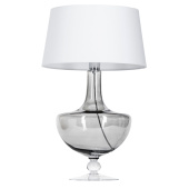 Настольная лампа 4 Concepts Oxford Transparent Black L048311501