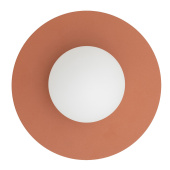 Настенный светильник Nowodvorski Серия Saturn M (Сатурн М) Цвет Terracotta (Терракот) арт. 12437