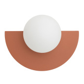 Настенный светильник Nowodvorski Серия Saturn S (Сатурн S) Цвет Terracotta (Терракот) арт. 12600
