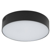 Потолочный cветильник Nowodvorski Серия Lid Round Led (Лид Раунд Лед) Цвет Black (Черный) арт. 10407