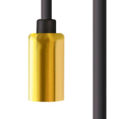 Кабель черный 2,5 м. Nowodvorski Система Cameleon (Камелеон) Серия Cable (Кейбл), Цвет Black/Brass (Черный/Латунь) арт. 8621