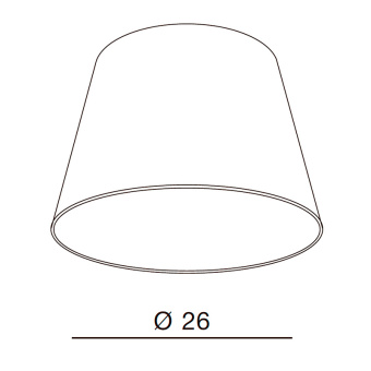 Абажур Azzardo Shade ZF 26 AZ2601