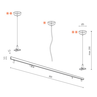 Трековый светильник Azzardo Track Magnetic AZ4827