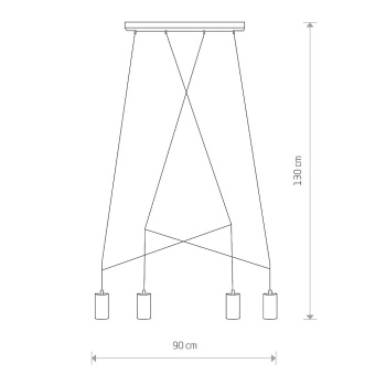 Подвесная люстра Nowodvorski Imbria 9192