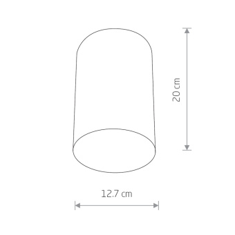 Накладной светильник Nowodvorski Point Plexi L 6530