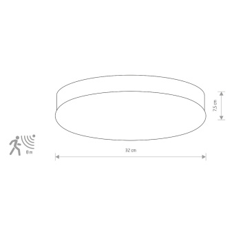 Настенно-потолочный Nowodvorski Kasai Sensor 8828