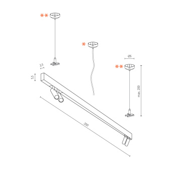 Трековый светильник Azzardo Track Magnetic AZ4813