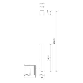 Потолочная люстра Nowodvorski Laser 490 10452