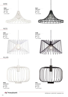Подвесная люстра Nowodvorski Wire 6447