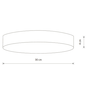 Потолочный cветильник Nowodvorski Lid Round Led 10410