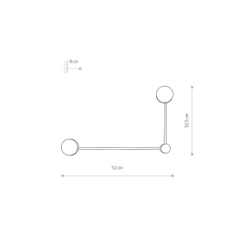 Настенный светильник  Nowodvorski Orbit 10637