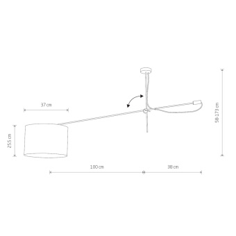 Потолочная люстра Nowodvorski Viper 6641