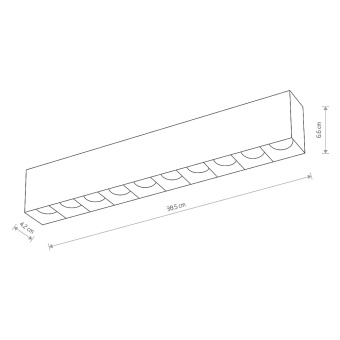 Накладной светильник Nowodvorski Midi Led 10060
