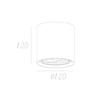 Потолочный светильник Zumaline BOX 50630