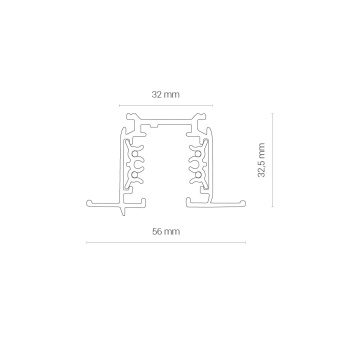 Встраиваемый шинопровод Nowodvorski Ctls Track 8693