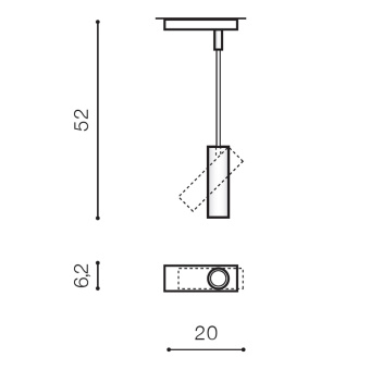 Потолочный светильник Azzardo Lens AZ3513