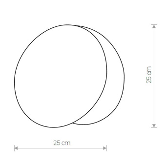 Плафон Nowodvorski Система Cameleon (Камелеон) Серия wheel (Вил), Цвет Gold (Золото) арт. 8424