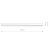 Потолочный cветильник Nowodvorski Straight Ceiling Led L 7600 Потолочный cветильник Nowodvorski Straight Ceiling Led L 7600