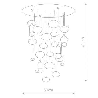 Потолочная люстра Nowodvorski Salva 6845