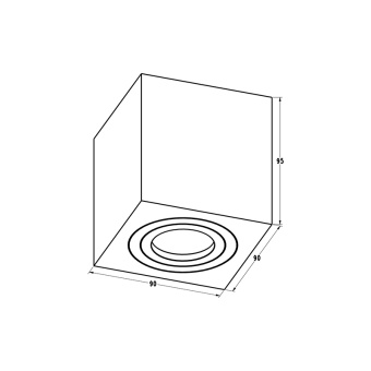 Спот Zumaline QUARDIP SL ACGU10-161