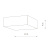 Потолочный cветильник Nowodvorski Lid Square Led 10424 Потолочный cветильник Nowodvorski Lid Square Led 10424