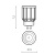 Лампа светодиодная Azzardo Elegant bulb 4000K AZ2226
