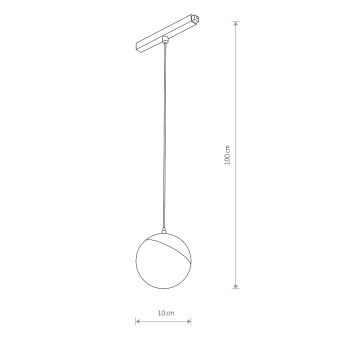Трековый светильник Nowodvorski Lid 10153