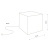 Ландшафтный светильник Nowodvorski Cumulus Cube 8965 Ландшафтный светильник Nowodvorski Cumulus Cube 8965