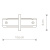 Коннектор прямой Nowodvorski Profile Recessed 8968