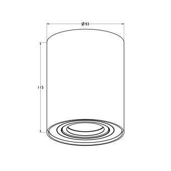 Потолочный светильник Zumaline RONDOC 20038-WH