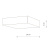 Потолочный cветильник Nowodvorski Lid Square Led 10421 Потолочный cветильник Nowodvorski Lid Square Led 10421