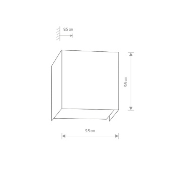 Настенный светильник Nowodvorski Cube 5266