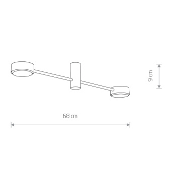 Потолочный cветильник Nowodvorski Orbit  7938