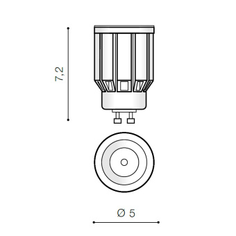Лампа светодиодная Azzardo Elegant bulb 4000K AZ2230