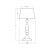 Настольная лампа 4 Concepts Louvre Platinum L203161230