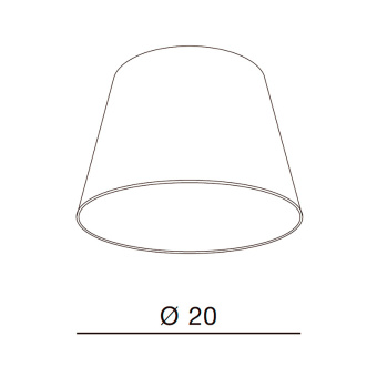 Абажур Azzardo Shade ZF 20 AZ2597