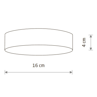 Потолочный cветильник Nowodvorski Lid Round Led 10416