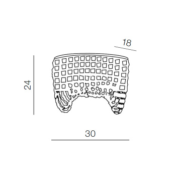 Настенный светильник Azzardo Carmen AZ1283