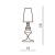 Настольная лампа Azzardo Baroco table AZ2162 Настольная лампа Azzardo Baroco table AZ2162