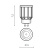 Лампа светодиодная Azzardo Elegant bulb 3000K AZ2229 Лампа светодиодная Azzardo Elegant bulb 3000K AZ2229