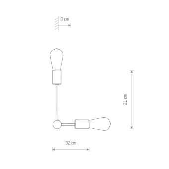 Настенный светильник  Nowodvorski Rotor  7933